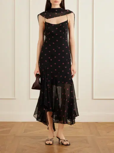 LIBEROWE Aubrey Floral-print Silk-chiffon Gown | Thumbnail 2