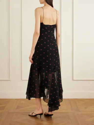 LIBEROWE Aubrey Floral-print Silk-chiffon Gown | Thumbnail 4