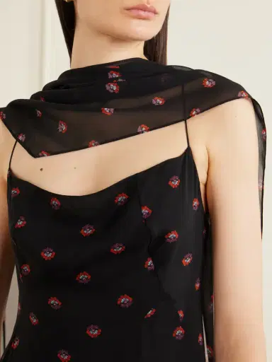 LIBEROWE Aubrey Floral-print Silk-chiffon Gown | Thumbnail 5
