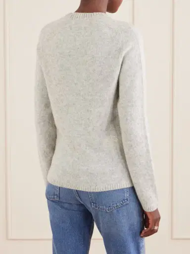 The Elder Statesman Nimbus Laurel Knitted Cashmere And Silk-blend Sweater | Thumbnail 4 The Elder Statesman Nimbus Laurel Knitted Cashmere And Silk-blend Sweater | Thumbnail 4