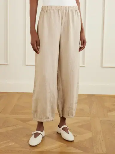 Suzie Kondi Delos Linen Wide-leg Pants | Thumbnail 2
