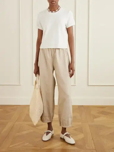 Suzie Kondi Delos Linen Wide-leg Pants | Thumbnail 5
