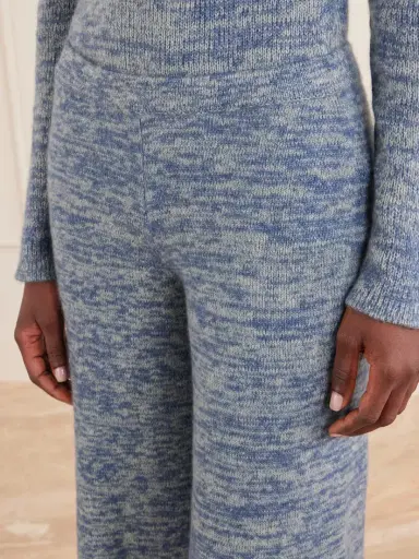 The Elder Statesman Nimbus Knitted Cashmere And Silk-blend Wide-leg Pants | Thumbnail 5 The Elder Statesman Nimbus Knitted Cashmere And Silk-blend Wide-leg Pants | Thumbnail 5