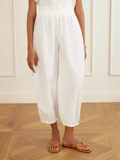 Suzie Kondi Delos Cotton-poplin Balloon Pants | Thumbnail 3 Suzie Kondi Delos Cotton-poplin Balloon Pants | Thumbnail 3