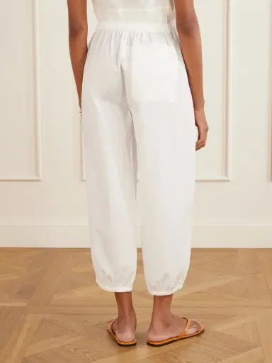 Suzie Kondi Delos Cotton-poplin Balloon Pants | Thumbnail 4 Suzie Kondi Delos Cotton-poplin Balloon Pants | Thumbnail 4