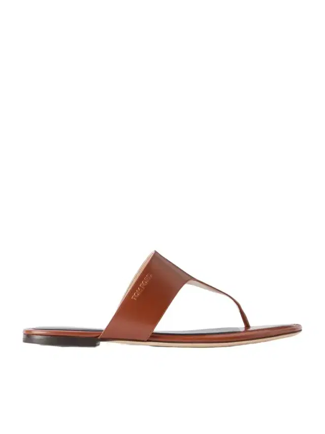 Tom Ford Julianne Leather Thong Sandals