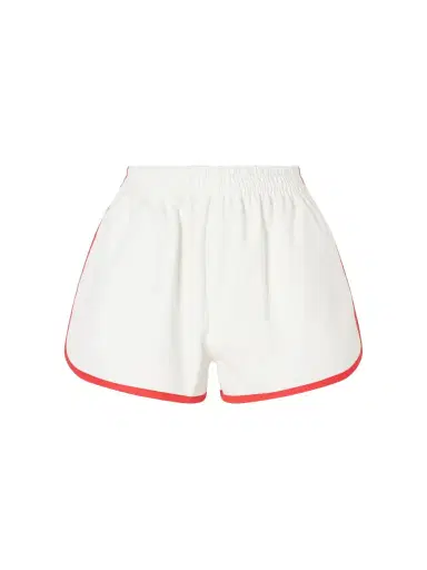 Suzie Kondi Atlas Cotton And Linen-blend Twill Shorts | Thumbnail 1 Suzie Kondi Atlas Cotton And Linen-blend Twill Shorts | Thumbnail 1