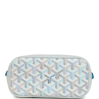 goyard Goyard Goyardine Canvas Polar Blue Mini Alpin Backpack Palladium Hardware | Thumbnail 6 goyard Goyard Goyardine Canvas Polar Blue Mini Alpin Backpack Palladium Hardware | Thumbnail 6