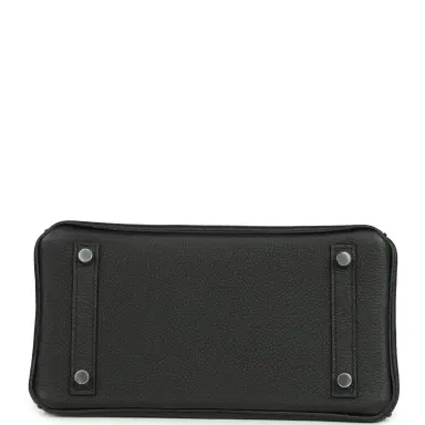 HERMÈS Hermes Birkin 25 Black Togo Palladium Hardware | Thumbnail 6 HERMÈS Hermes Birkin 25 Black Togo Palladium Hardware | Thumbnail 6
