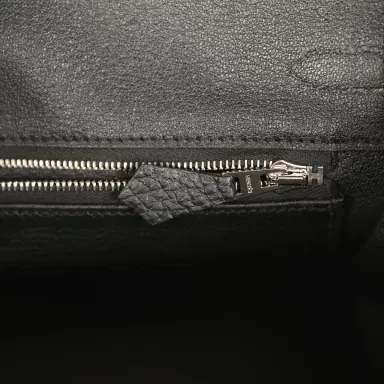 HERMÈS Hermes Birkin 25 Black Togo Palladium Hardware | Thumbnail 9 HERMÈS Hermes Birkin 25 Black Togo Palladium Hardware | Thumbnail 9