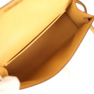 HERMÈS Hermes Kelly Sellier 20 Dore Chevre Chamkilight Permabrass Hardware | Thumbnail 8