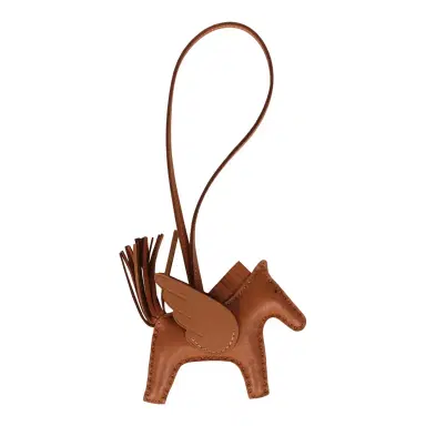 HERMÈS Hermes Pegase Rodeo Bag Charm PM Gold Milo Lambskin | Thumbnail 2