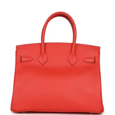 HERMÈS Pre-owned Hermes Birkin 30 Rose Jaipur Epsom Gold Hardware | Thumbnail 4 HERMÈS Pre-owned Hermes Birkin 30 Rose Jaipur Epsom Gold Hardware | Thumbnail 4