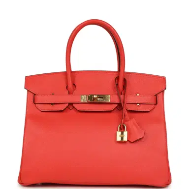 HERMÈS Pre-owned Hermes Birkin 30 Rose Jaipur Epsom Gold Hardware | Thumbnail 1 HERMÈS Pre-owned Hermes Birkin 30 Rose Jaipur Epsom Gold Hardware | Thumbnail 1