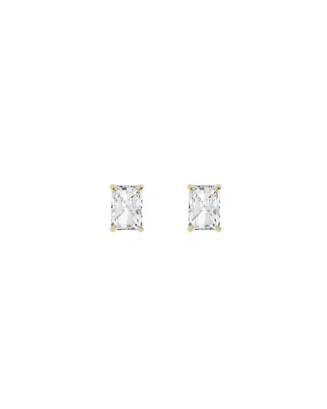 Jennifer Fisher JF Lab - Radiant Cut Stud Earrings