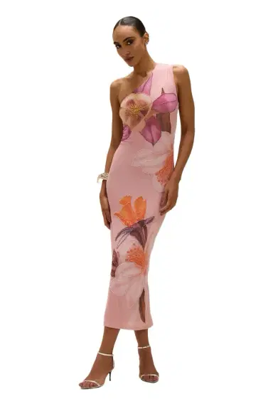 PatBo PEONY PRINTED MAXI DRESS | Thumbnail 1