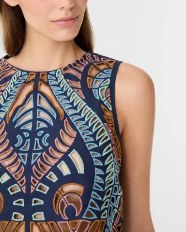 Emporio Sirenuse Ada Top in Brisé Cutwork | Thumbnail 3