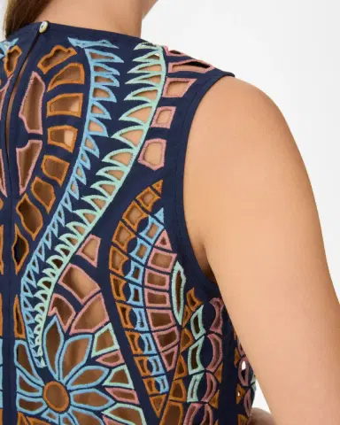 Emporio Sirenuse Ada Top in Brisé Cutwork | Thumbnail 6