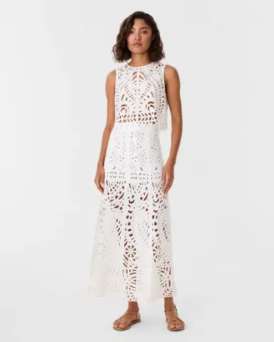Emporio Sirenuse Ada Top in Brisé Cutwork | Thumbnail 12 Emporio Sirenuse Ada Top in Brisé Cutwork | Thumbnail 12