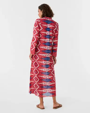 Emporio Sirenuse Jenna Caftan in Kites Print | Thumbnail 5 Emporio Sirenuse Jenna Caftan in Kites Print | Thumbnail 5