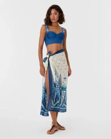 Emporio Sirenuse Pareo in Kites Print | Thumbnail 5