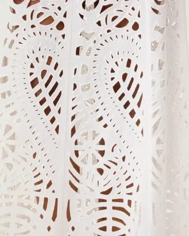Emporio Sirenuse Rita Skirt in Brisé Cutwork | Thumbnail 4
