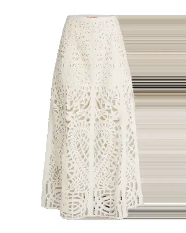 Emporio Sirenuse Rita Skirt in Brisé Cutwork | Thumbnail 6