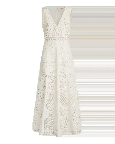 Emporio Sirenuse Vivienne Dress in Brisé Cutwork | Thumbnail 3