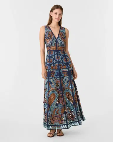 Emporio Sirenuse Vivienne Dress in Brisé Cutwork | Thumbnail 10