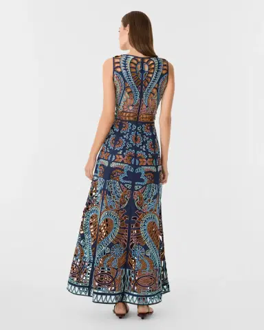 Emporio Sirenuse Vivienne Dress in Brisé Cutwork | Thumbnail 13