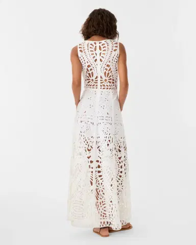 Emporio Sirenuse Vivienne Dress in Brisé Cutwork | Thumbnail 20