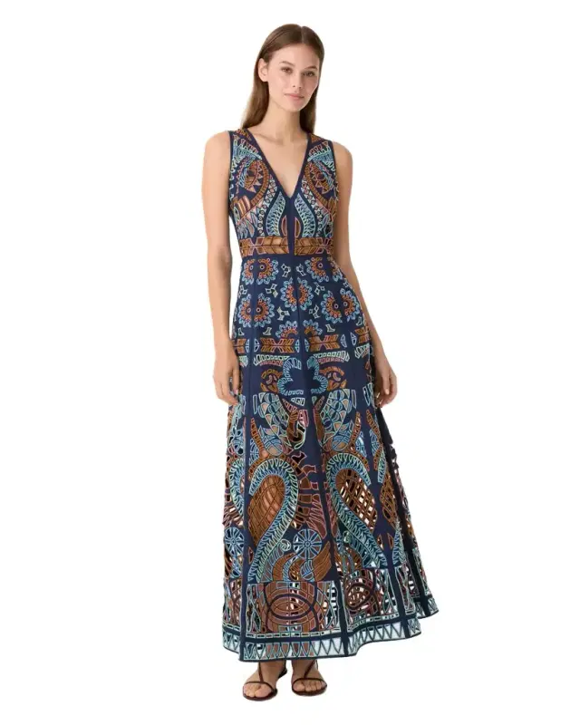 Vivienne Dress in Brisé Cutwork