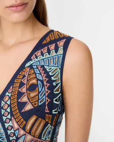 Emporio Sirenuse Vivienne Dress in Brisé Cutwork | Thumbnail 7