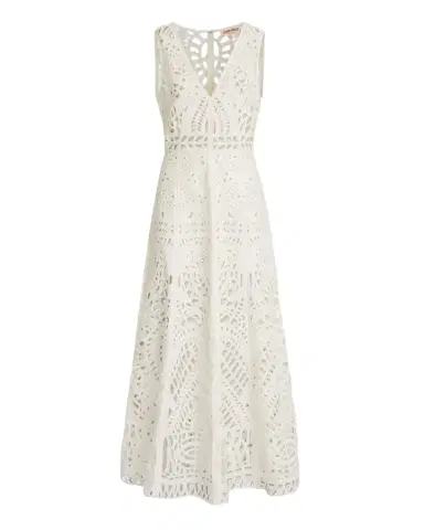 Emporio Sirenuse Vivienne Dress in Brisé Cutwork | Thumbnail 1