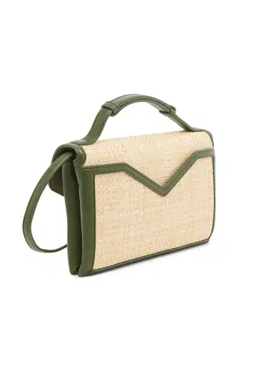 Bottega Veneta Women's Raffia Clutch - Natural Shade | Thumbnail 5 Bottega Veneta Women's Raffia Clutch - Natural Shade | Thumbnail 5