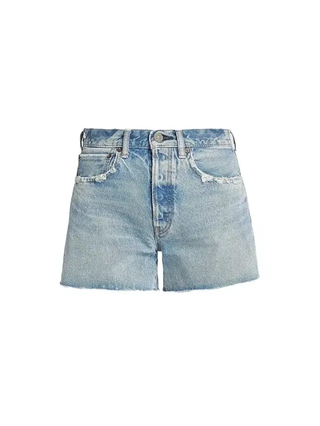 Moussy Vintage Women's Southborough Denim Shorts - Light Blue