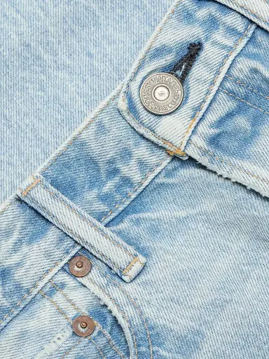 Moussy Vintage Women's Barrington Low-Rise Straight-Fit Jeans - Light Blue - Size 31 | Thumbnail 7