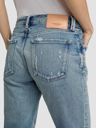 Moussy Vintage Women's Hackney Tapered Mid-Rise Jeans | Thumbnail 6 Moussy Vintage Women's Hackney Tapered Mid-Rise Jeans | Thumbnail 6