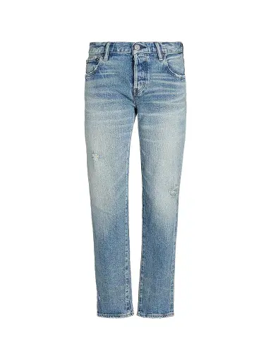 Moussy Vintage Women's Hackney Tapered Mid-Rise Jeans | Thumbnail 1 Moussy Vintage Women's Hackney Tapered Mid-Rise Jeans | Thumbnail 1