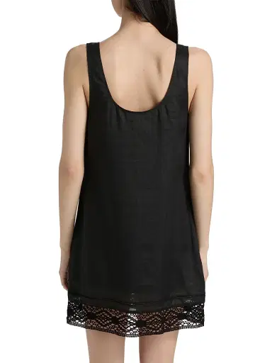 Frame Women's The Heirloom Lace-Trim Minidress | Thumbnail 5