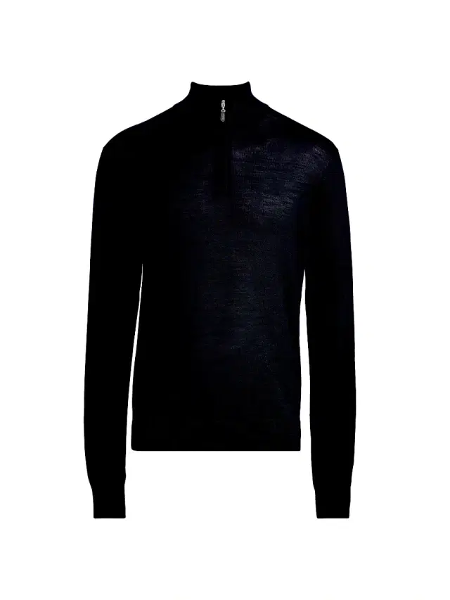 Men's Wool-Cashmere Quarter-Zip Sweater - Navy Men's Wool-Cashmere Quarter-Zip Sweater - Navy