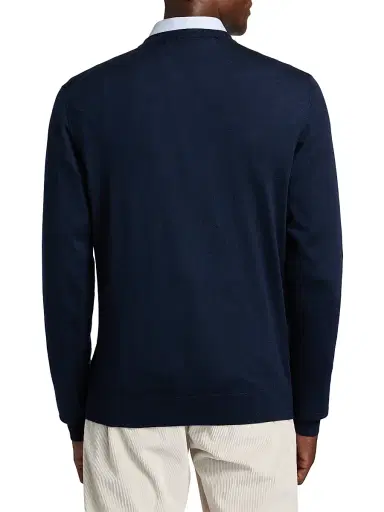 Saks Fifth Avenue Men's COLLECTION Merino Wool-Cashmere Sweater | Thumbnail 5 Saks Fifth Avenue Men's COLLECTION Merino Wool-Cashmere Sweater | Thumbnail 5