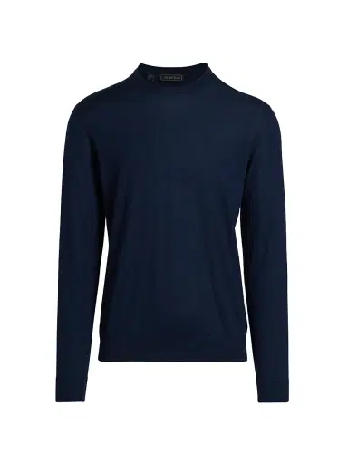 Saks Fifth Avenue Men's COLLECTION Merino Wool-Cashmere Sweater | Thumbnail 1 Saks Fifth Avenue Men's COLLECTION Merino Wool-Cashmere Sweater | Thumbnail 1