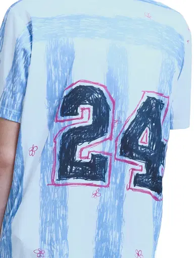 Nahmias Men's Scribble Soccer Jersey - Blue Iris | Thumbnail 5