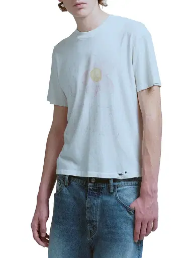 Nahmias Men's So What Fitted Cotton T-Shirt - Egg White - Size XXL | Thumbnail 3 Nahmias Men's So What Fitted Cotton T-Shirt - Egg White - Size XXL | Thumbnail 3