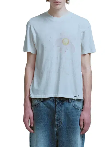 Nahmias Men's So What Fitted Cotton T-Shirt - Egg White - Size XXL | Thumbnail 1 Nahmias Men's So What Fitted Cotton T-Shirt - Egg White - Size XXL | Thumbnail 1