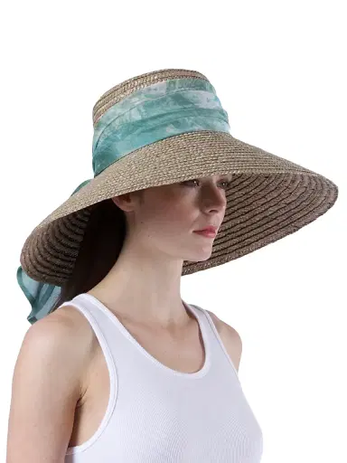 Eugenia Kim Women's Mirabel Wide-Brim Straw Sun Hat | Thumbnail 3