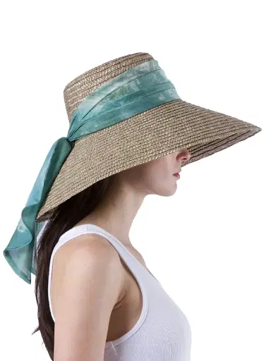 Eugenia Kim Women's Mirabel Wide-Brim Straw Sun Hat | Thumbnail 4