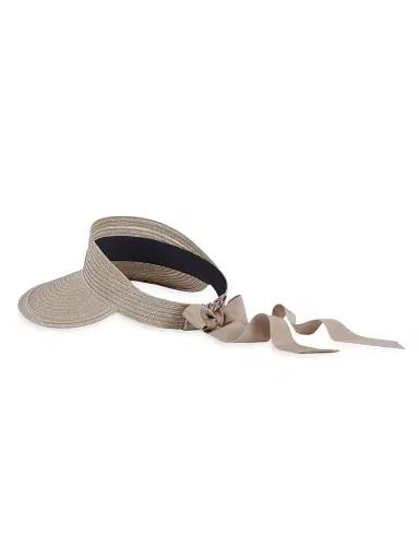 Eugenia Kim Women's Ricky Vented Hemp-Blend Visor | Thumbnail 2 Eugenia Kim Women's Ricky Vented Hemp-Blend Visor | Thumbnail 2