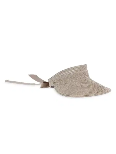 Eugenia Kim Women's Ricky Vented Hemp-Blend Visor | Thumbnail 1 Eugenia Kim Women's Ricky Vented Hemp-Blend Visor | Thumbnail 1